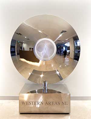 Indoor sculpture for nickel producer Western Areas