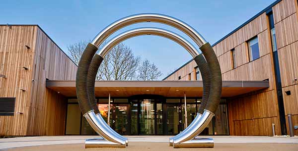 Bespoke Ohm sculpture for Oxford Trust’s new Science Oxford Centre