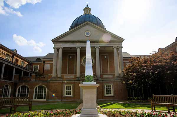 Memorial obelisk at Samford University