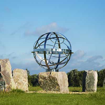 Armillary sphere at Eton College