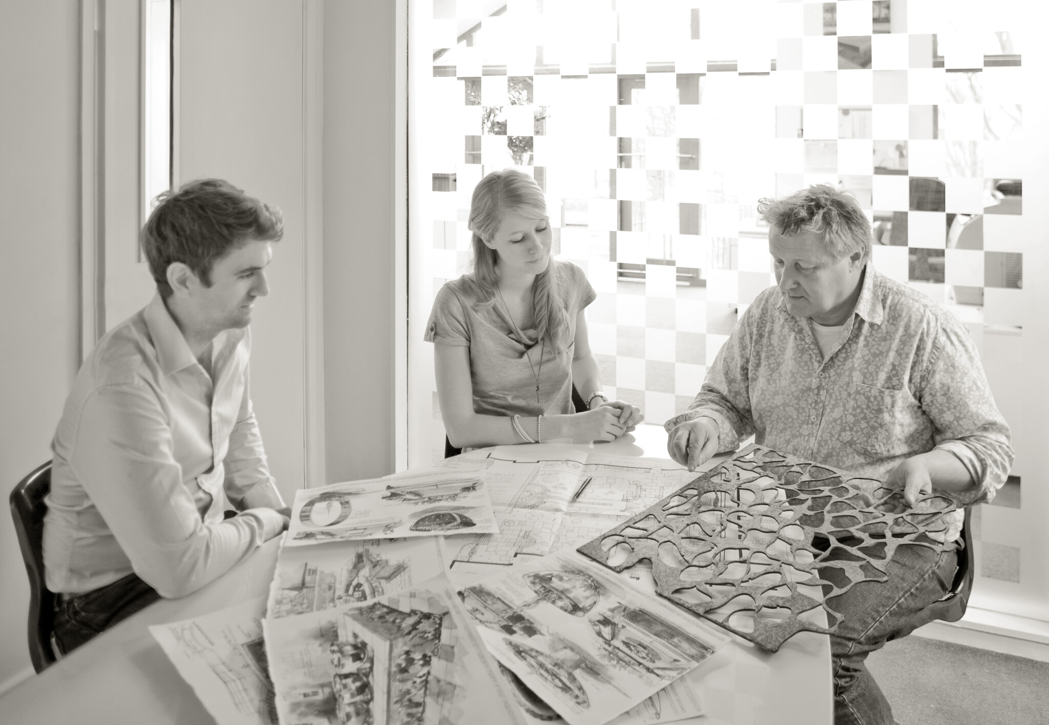 David Harber discovery session for bespoke sculpture