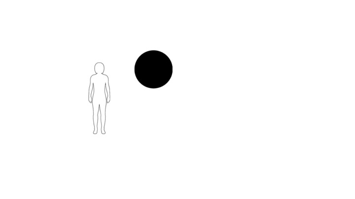 Scale drawing of Mirage wall art